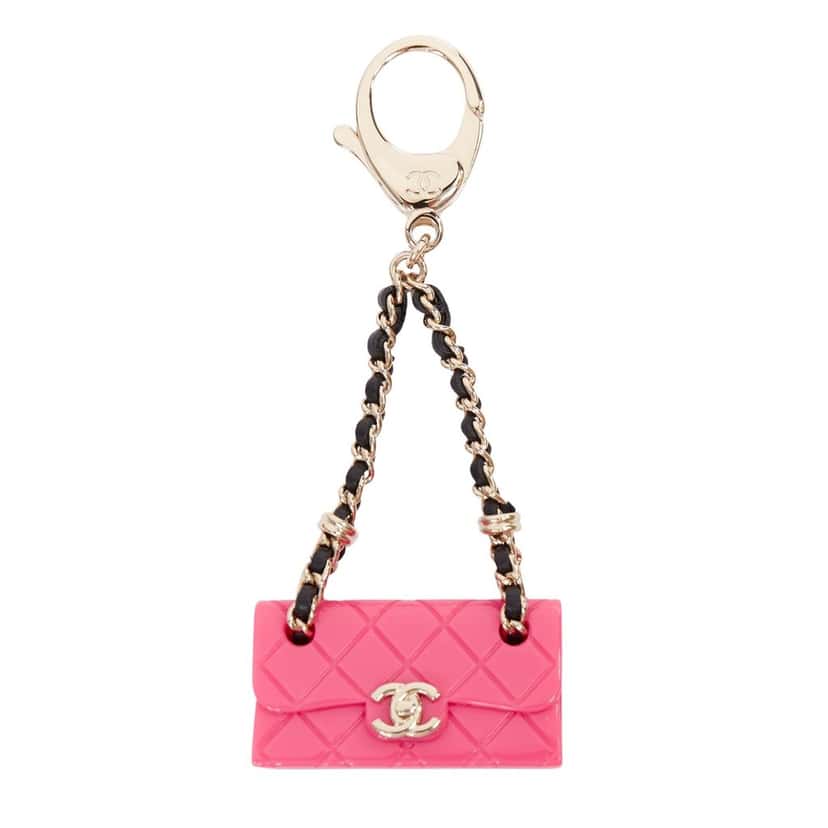 Chanel Icon Pink Plastic Very good condition - Front View