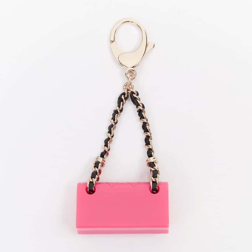 Chanel Icon Pink Plastic Very good condition - Back View