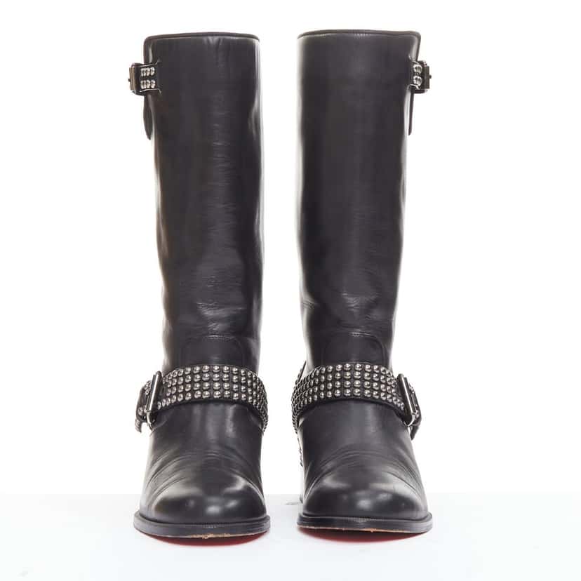 Christian Louboutin Bicloubutu Black Leather Good condition - Inside View