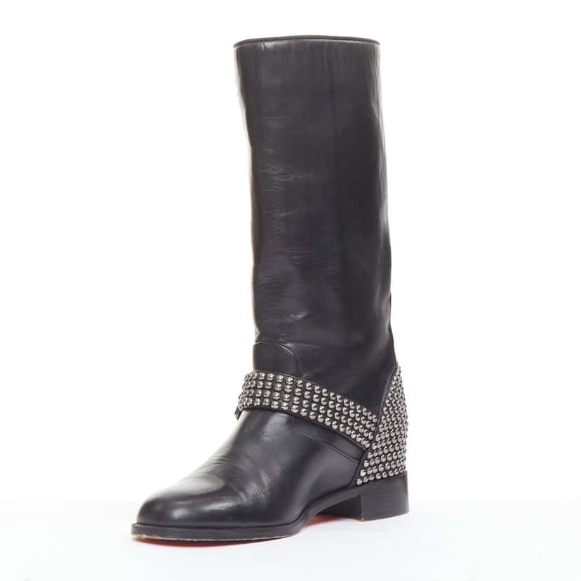 Christian Louboutin Bicloubutu Black Leather Good condition - Model View