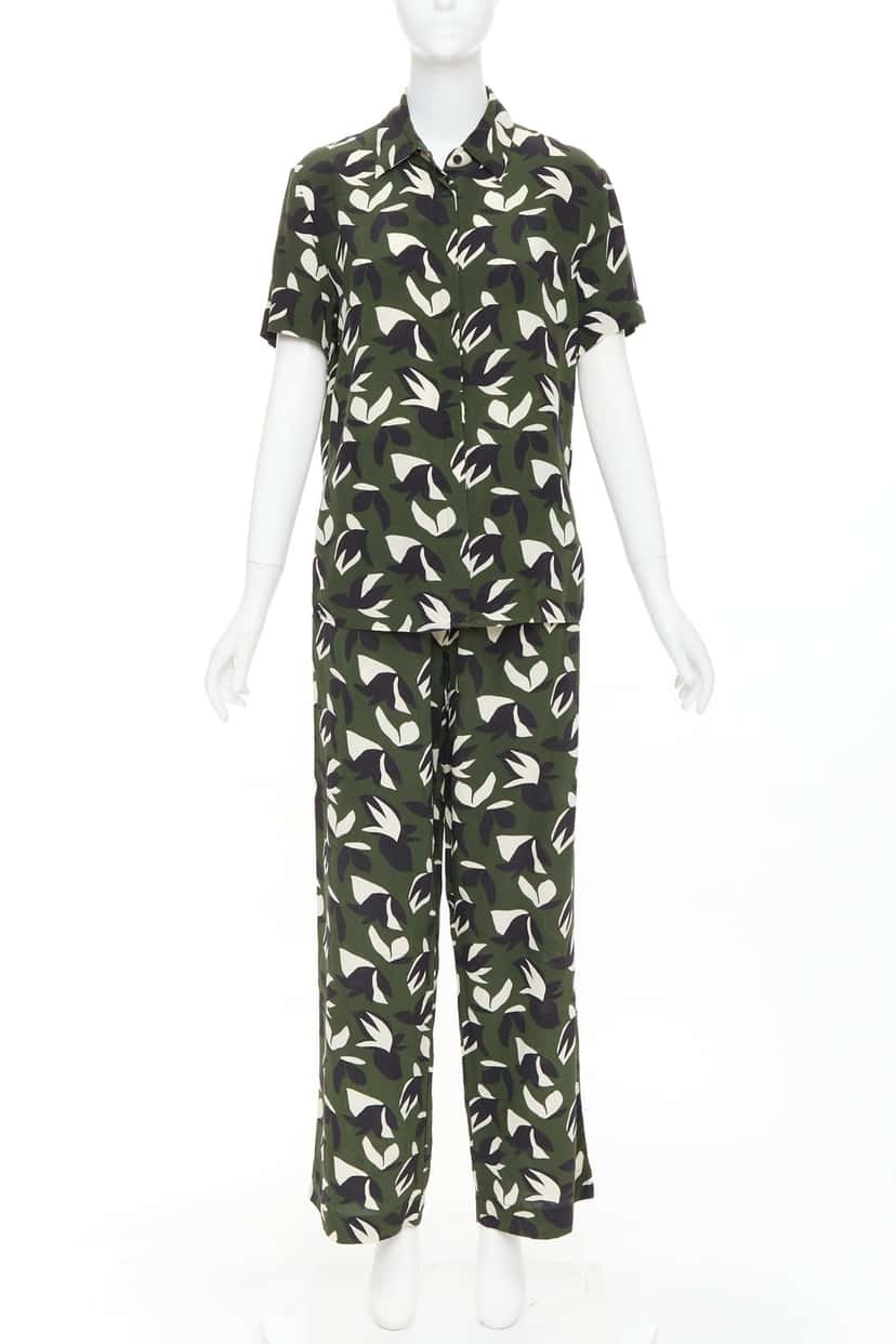 Matteau Product Green Silk Very good condition - Front View