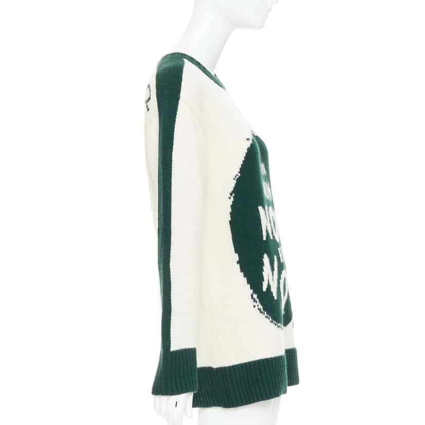 Dior Miss Dior Non Non Green Wool Fair condition - Model View