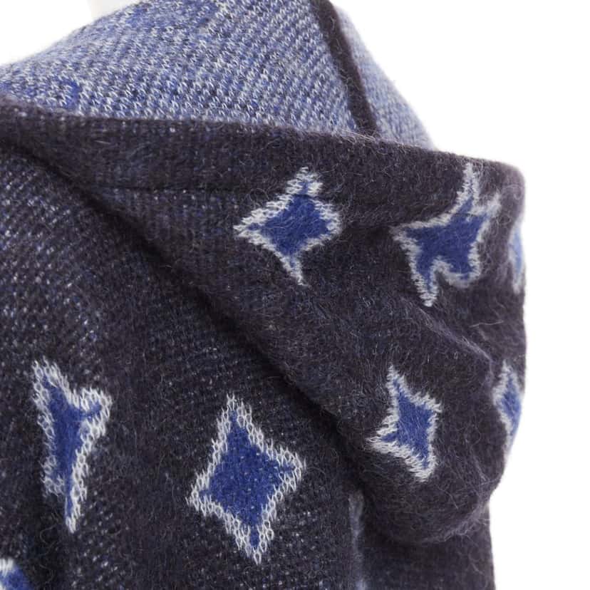 Saint Laurent Product Blue Wool Very good condition - Back View