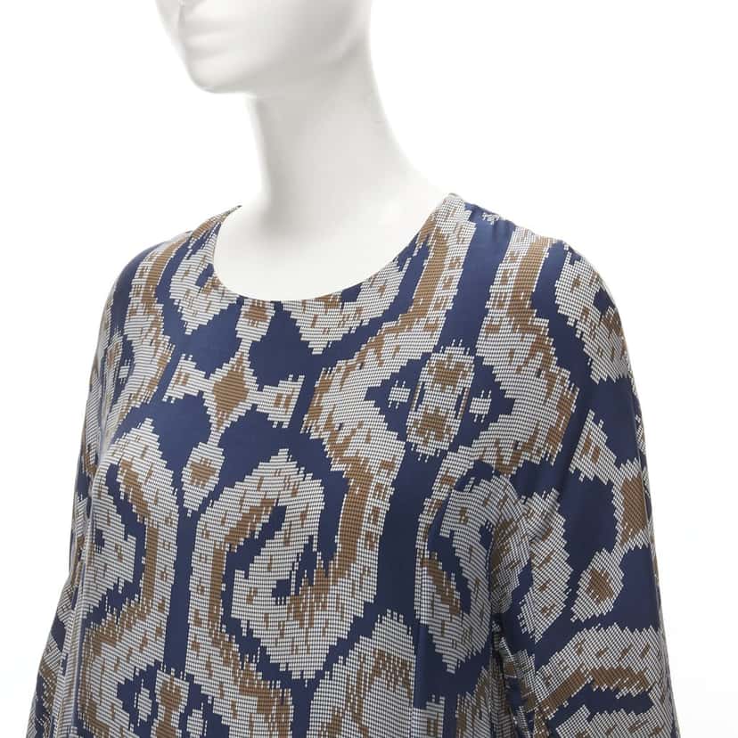 BY MALENE BIRGER Ethnic Midi Dress MultiColor Viscose Never worn - Back View