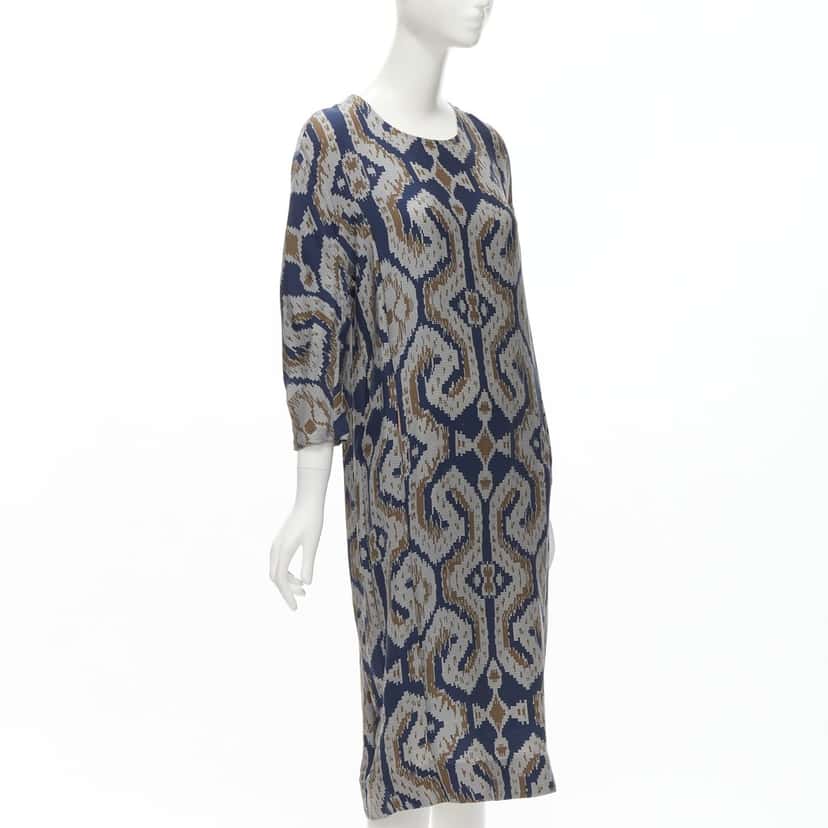 BY MALENE BIRGER Ethnic Midi Dress MultiColor Viscose Never worn - Inside View
