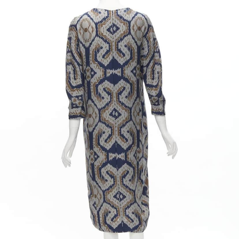 BY MALENE BIRGER Ethnic Midi Dress MultiColor Viscose Never worn - Box View