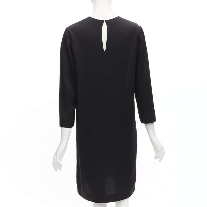 Stella McCartney Tree Photo Dress Black Silk Good condition - Box View