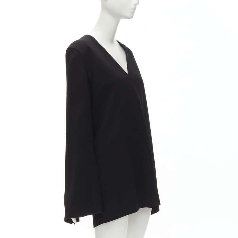 Dion Lee Cape Satin Dress Black Viscose Never worn - Inside View