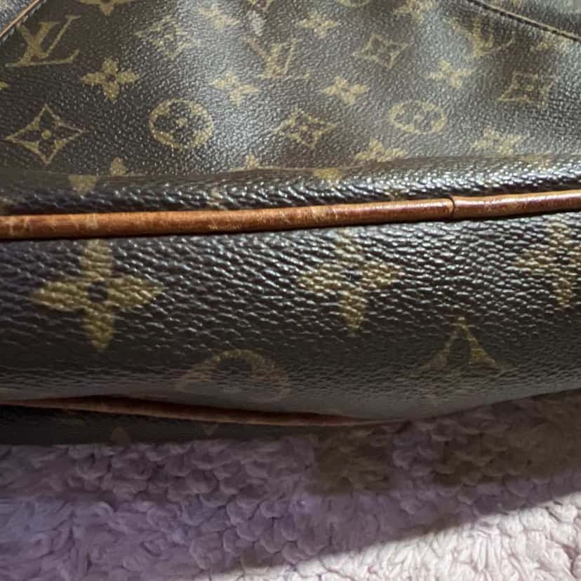 Louis Vuitton Monogram Thames PM Brown Canvas Leather Good condition - Inside View