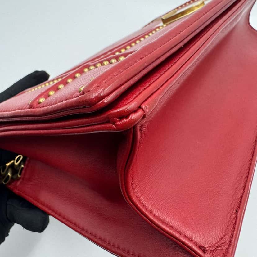 Dior Diorama Red Leather Good condition - Inside View