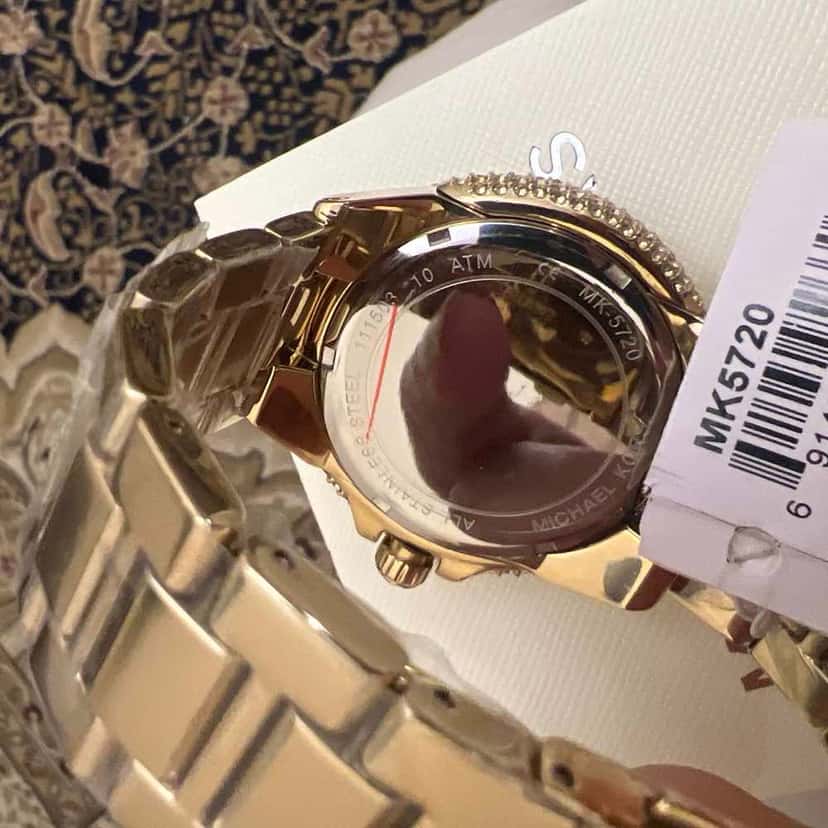 Michael Kors Mk5720 Camille Gold Never worn, with tag - Inside View