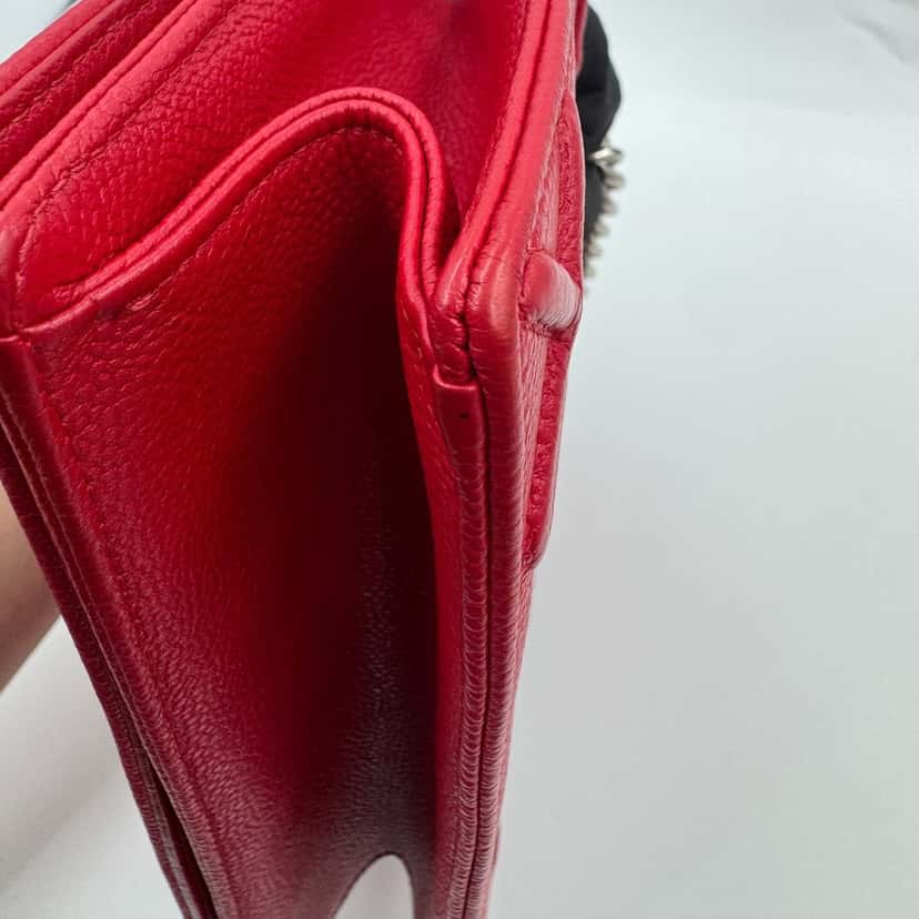 Dior Diorama Red Leather Good condition - Inside View