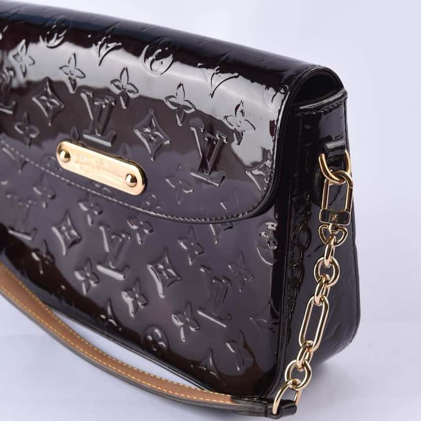 Louis Vuitton Rodeo Drive Burgundy Leather Gold Never worn - Inside View