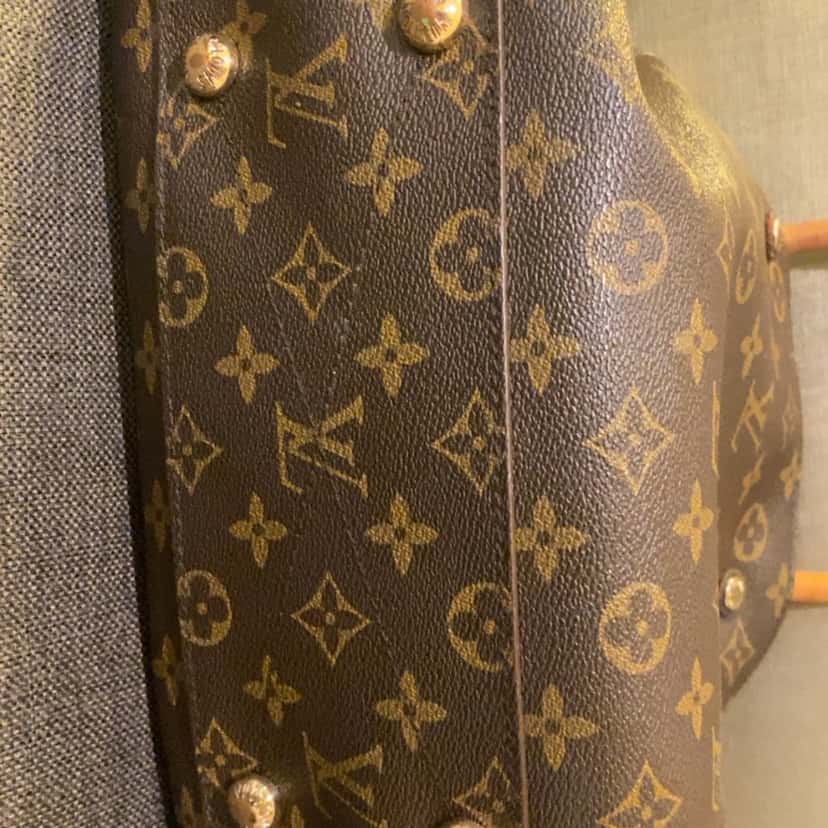 Louis Vuitton Monogram Montaigne MM Brown Canvas Very good condition - Inside View