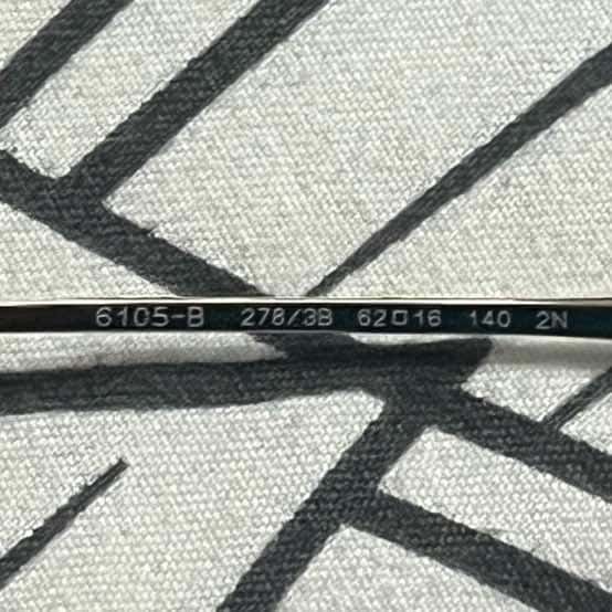 Bvlgari Bvlgari BV6105B sunglasses Gold Stainless steel Polycarbonate Never worn - Back View