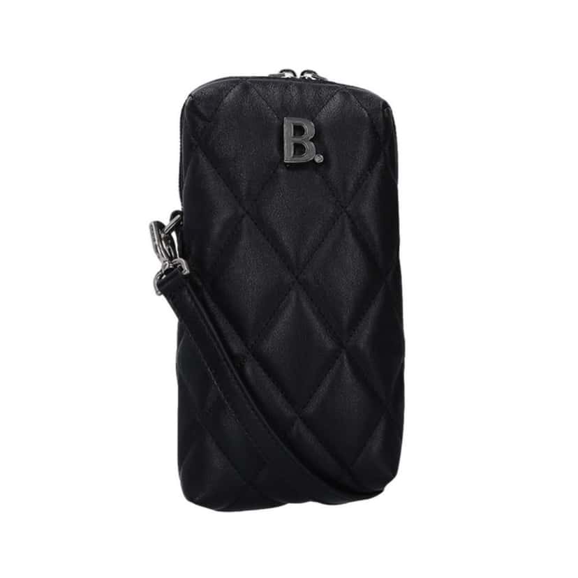 Balenciaga Balenciaga Touch Black Nappa Leather Quilted Puffy Bag Black Leather Never worn - Back View