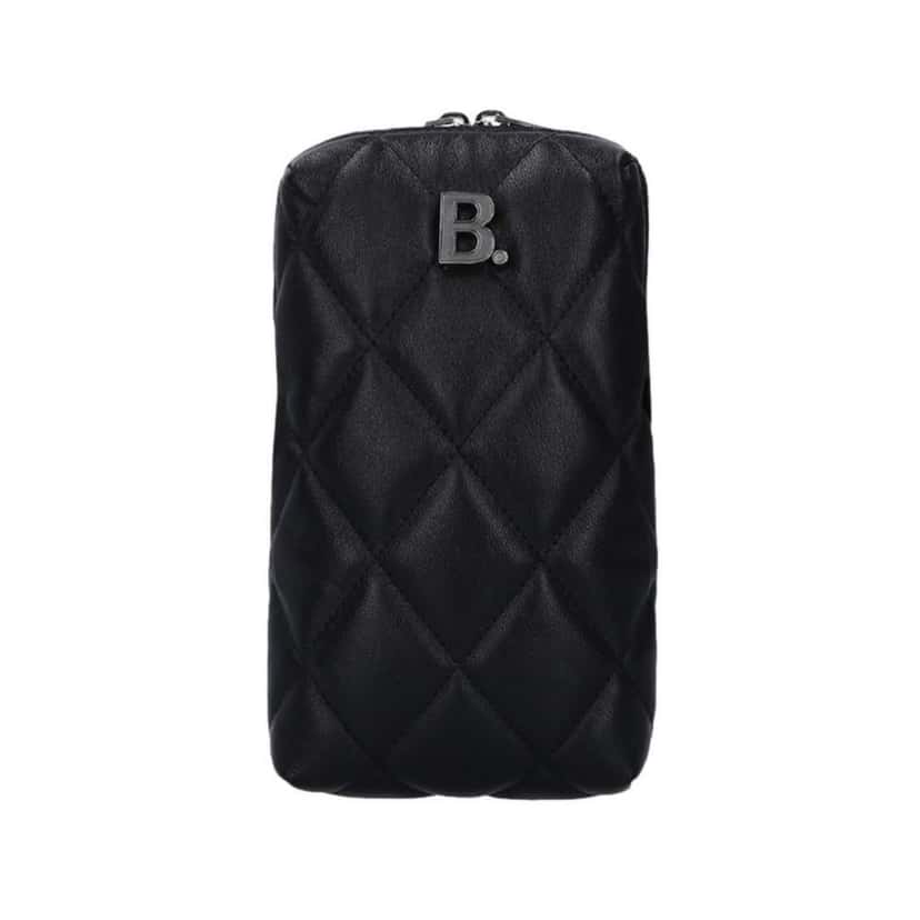 Balenciaga Balenciaga Touch Black Nappa Leather Quilted Puffy Bag Black Leather Never worn - Inside View