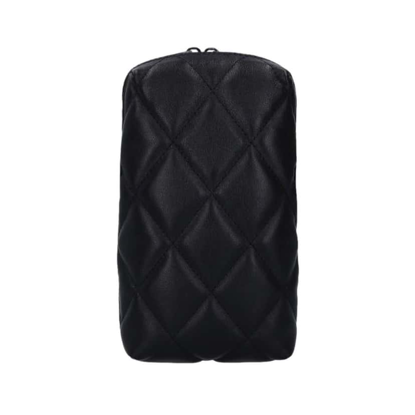 Balenciaga Balenciaga Touch Black Nappa Leather Quilted Puffy Bag Black Leather Never worn - Box View