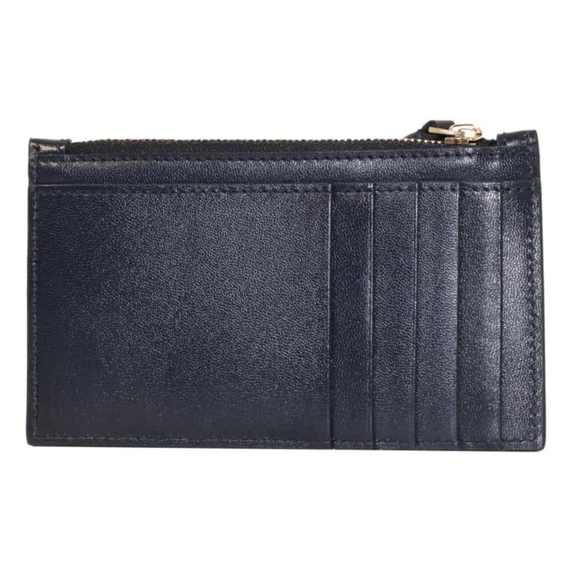 Balenciaga Balenciaga Cash Navy Leather Large Coin Card Holder Wallet Blue Leather Never worn - Back View