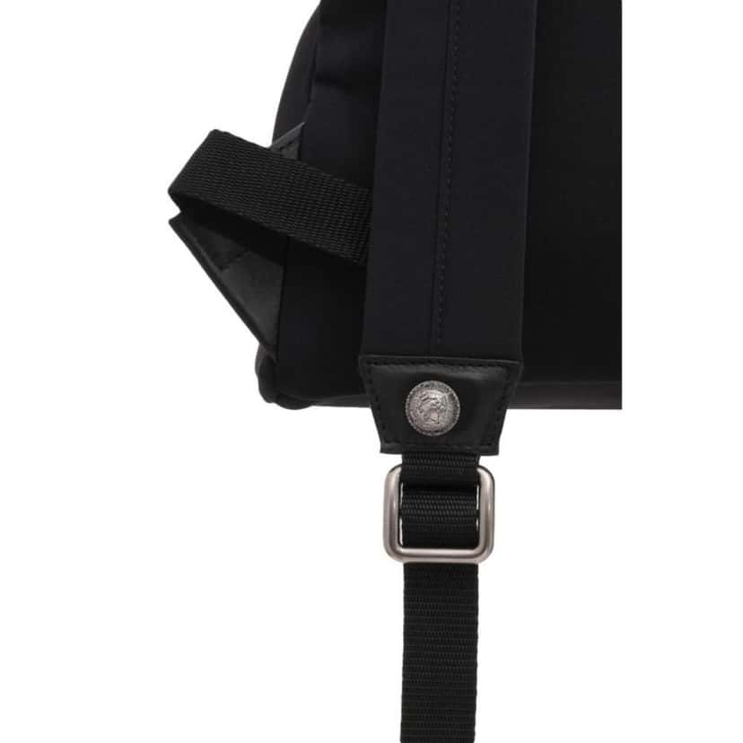 Balmain Balmain B-Back Black Nylon White Logo Backpack Black Good condition - Box View