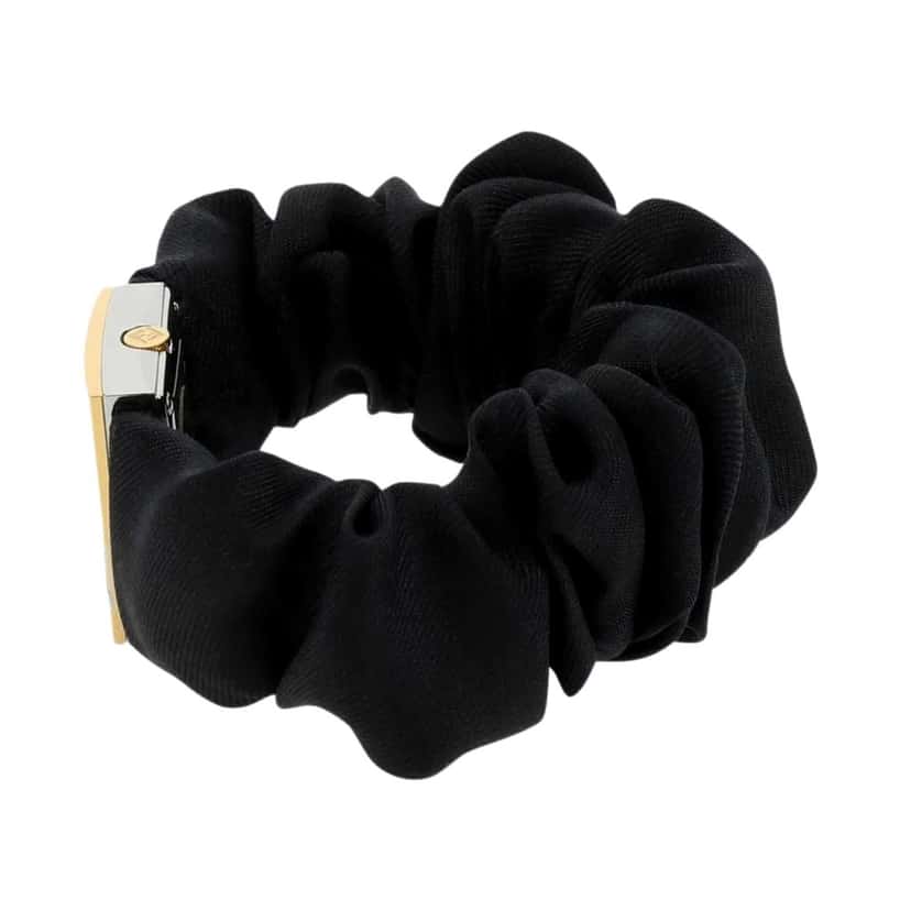 Fendi Fendi Fendimania Baguette Black Nylon Timepiece Watch Black Never worn - Box View