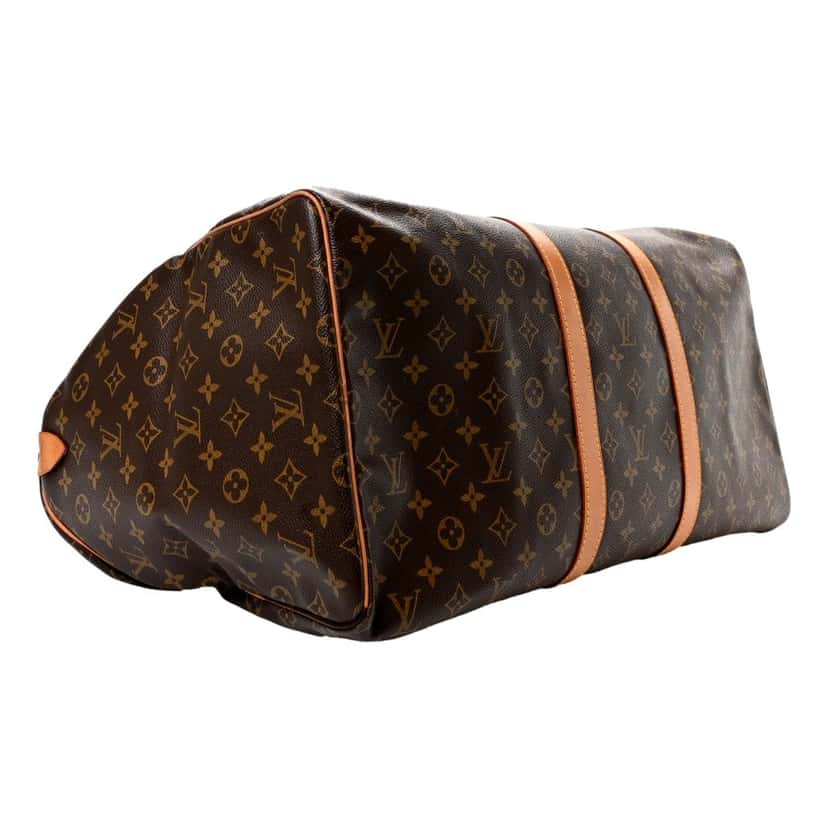 Louis Vuitton Louis Vuitton Keepall 55 Monogram Canvas Duffle Bag Brown Canvas Good condition - Inside View