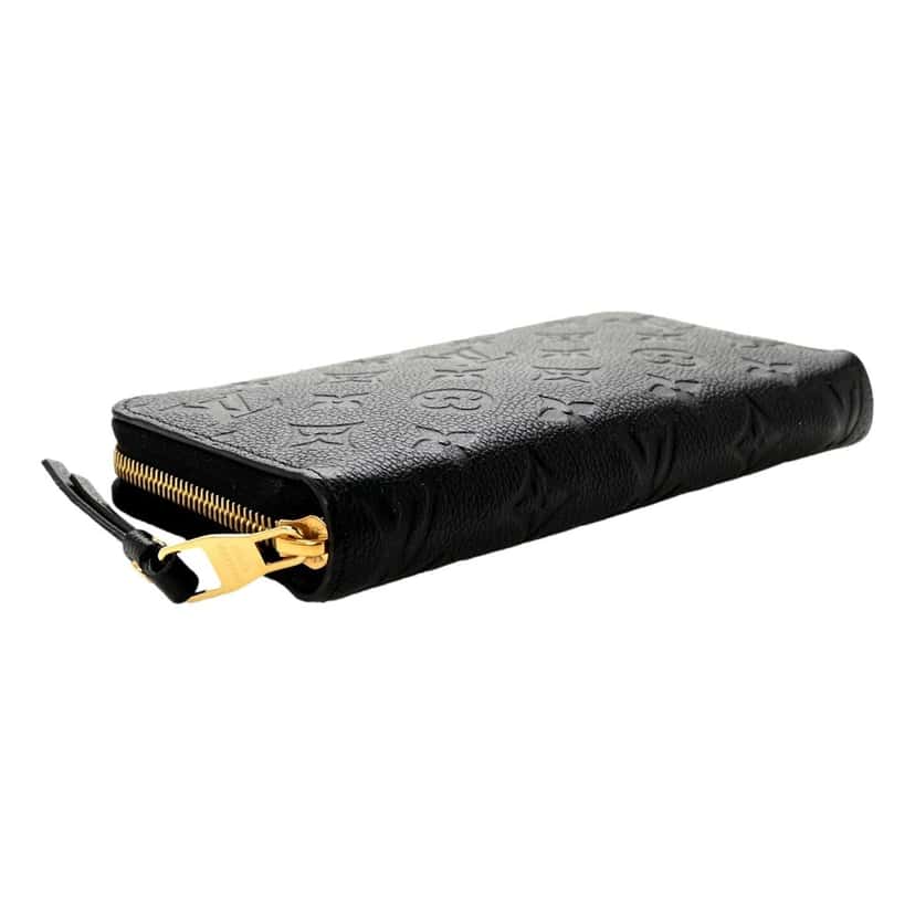 Louis Vuitton Louis Vuitton Zippy Empreinte Embossed Leather Wallet in Noir Black Black Leather Good condition - Inside View