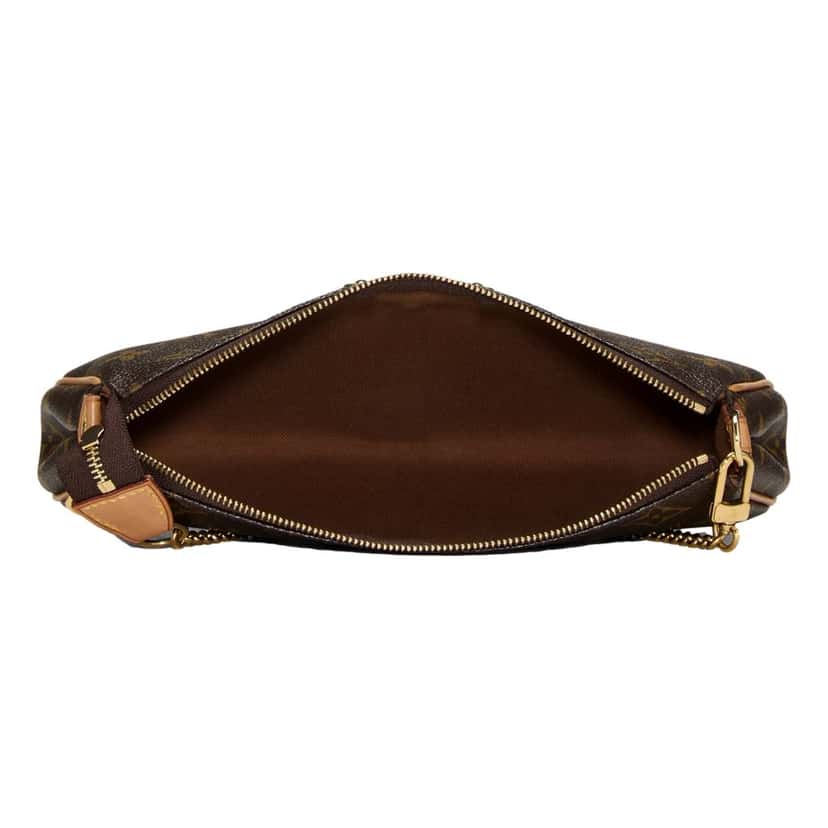 Louis Vuitton Louis Vuitton Eva Monogram Canvas Shoulder Bag Brown Leather Good condition - Back View