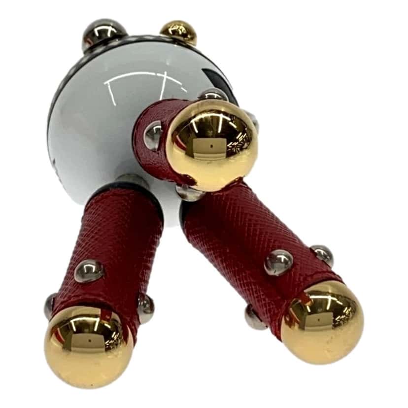 Prada Prada Pradamalia Trick Robot Disco Leather Metal Charm Red Leather Never worn - Inside View