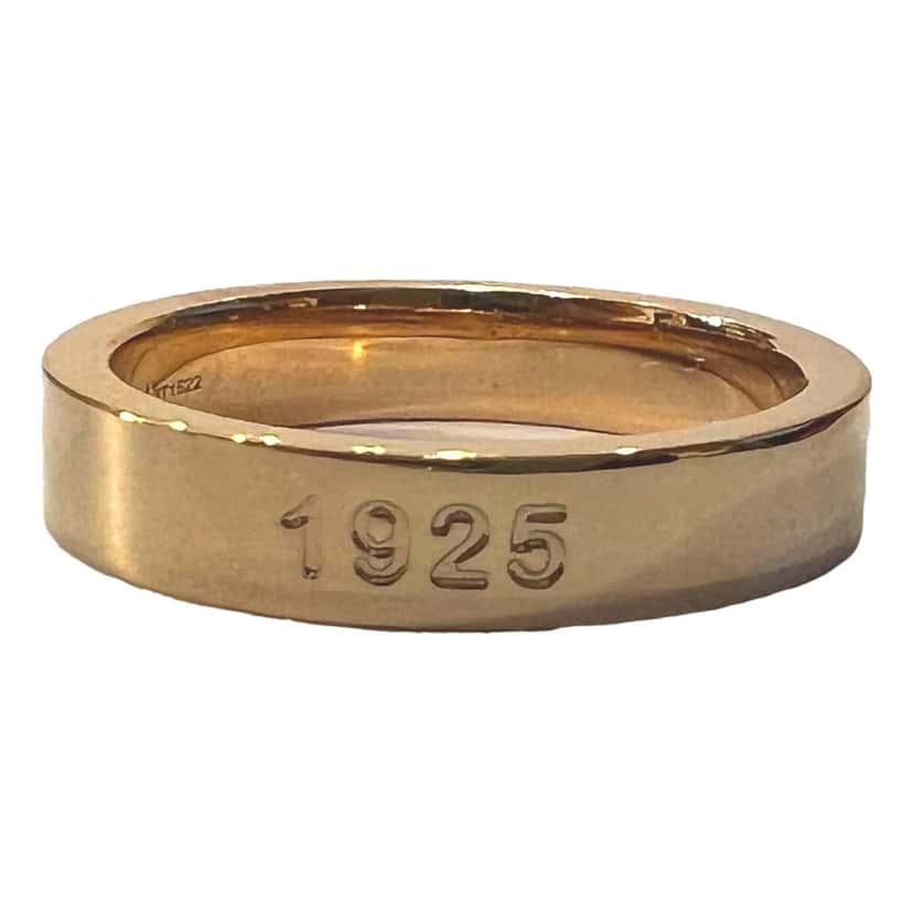 Fendi Fendi Master Key Pendant Gold Finish Metal Medium Fashion Ring Gold Never worn - Inside View