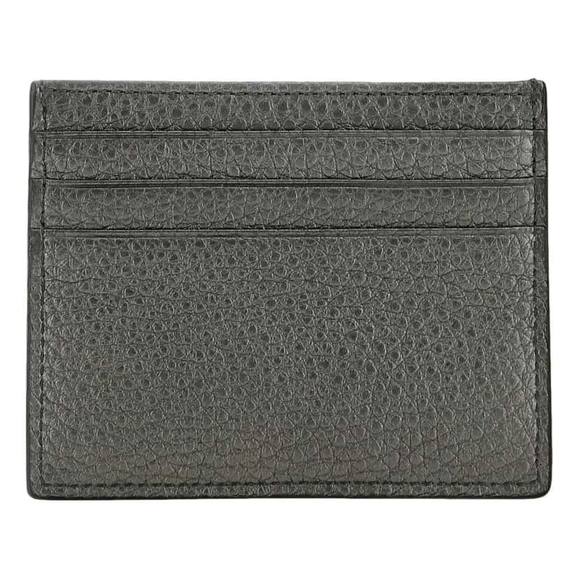 Fendi Fendi Baguette Graphite Grained Leather Card Case Wallet Other Leather Never worn - Inside View