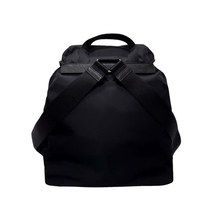 Prada Prada Re-Nylon Black Drawstring Small Rucksack Backpack Black Never worn - Inside View