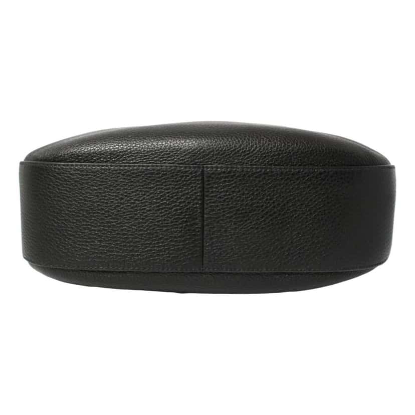 Prada Prada Black Vitello Phenix Leather Web Stripe Strap Crossbody Black Leather Never worn - Box View