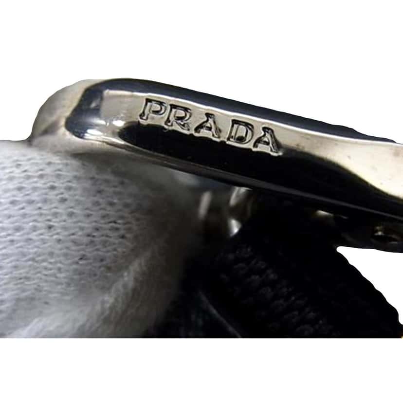 Prada Prada Pradamalia Trick Robot Wood and Metal Begonia Pink Bag Charm Pink Leather Never worn - Inside View