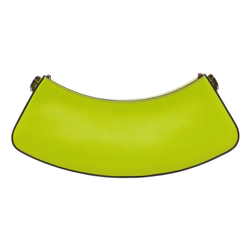 Fendi Fendi O’Lock Swing Shoulder Bag Wasabi Green Calfskin Leather Green Leather Never worn - Model View