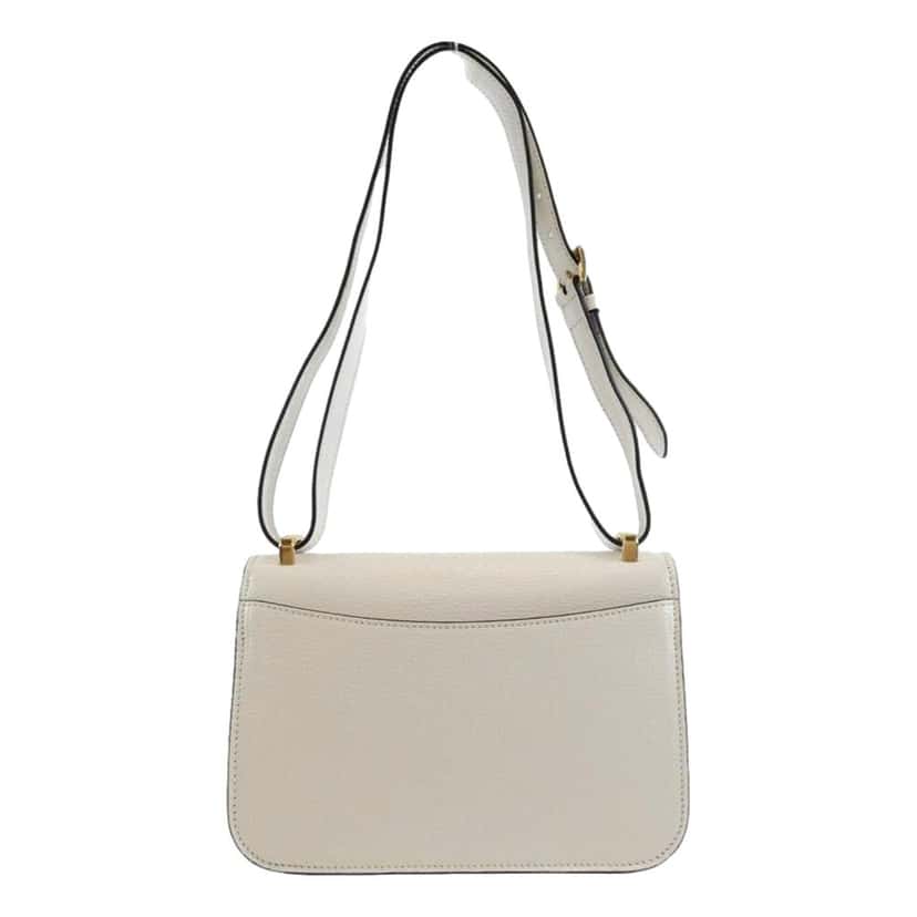 Miu Miu Miu Miu Madras White Leather Crossbody Bag White Leather Never worn - Back View