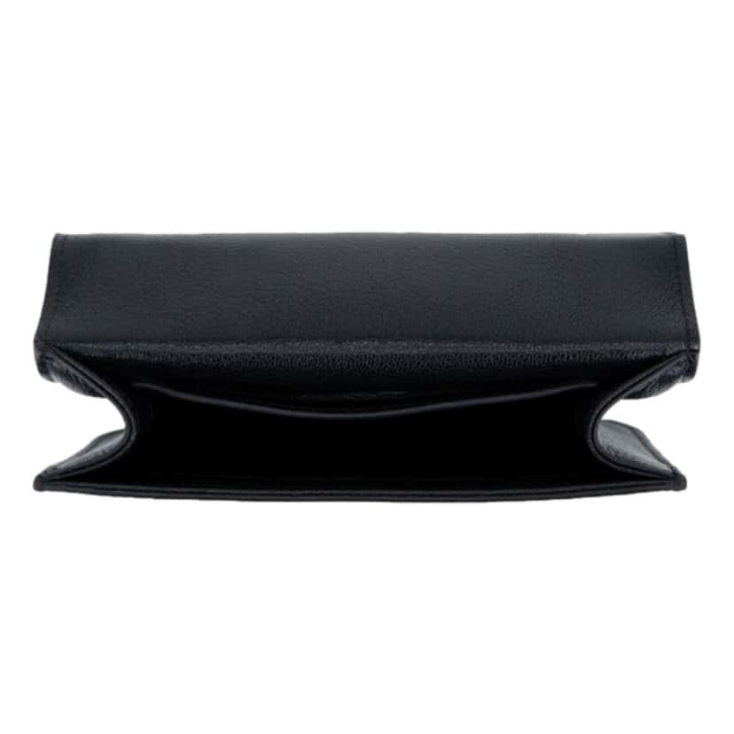 Miu Miu Miu Miu Madras Black Leather Crossbody Bag Black Leather Never worn - Inside View