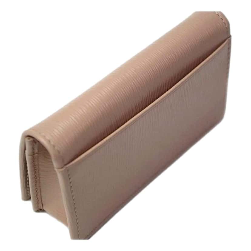 Prada Prada Vitello Move Mini Cardholder Wallet Cipria Beige Leather Beige Leather Never worn - Inside View