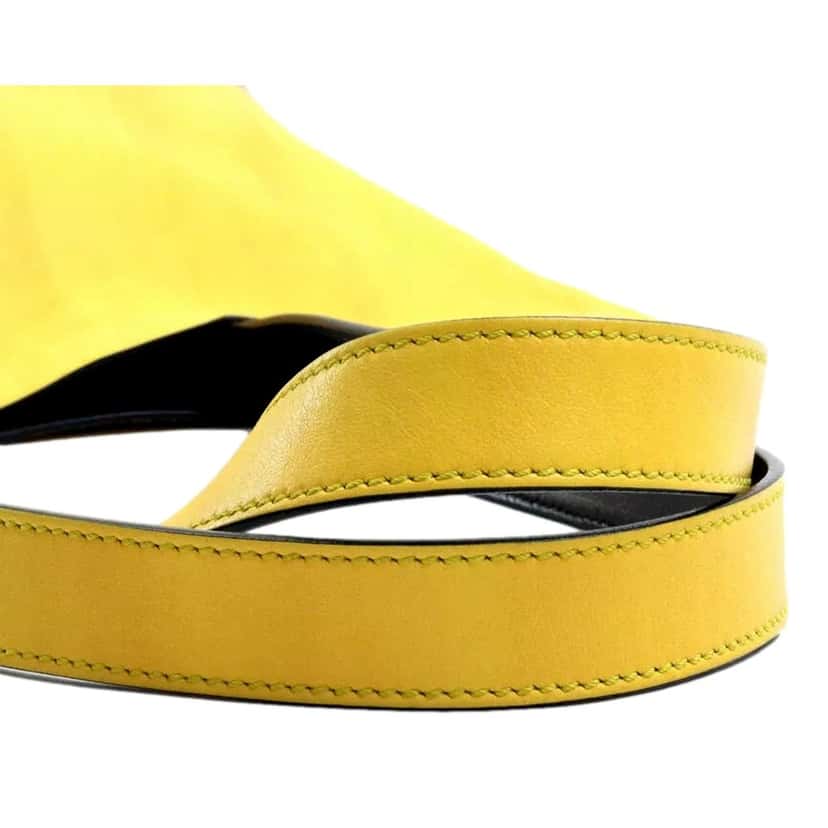 Fendi Fendi Pack Large Shopping Tote Yellow Box Leather Bag Yellow Leather Never worn - Box View