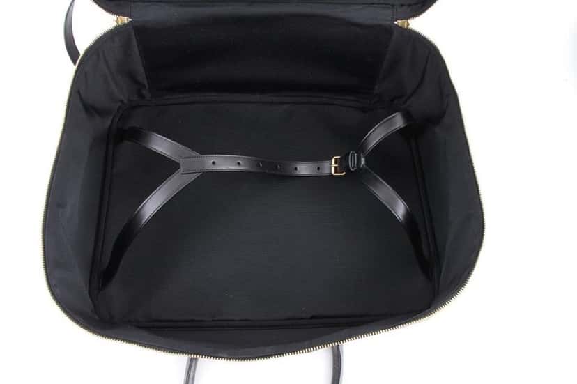 Saint Laurent Saint Laurent Monogram Large Luggage Case Bag Dark Brown Coated Canvas Brown Canvas Good condition - Box View