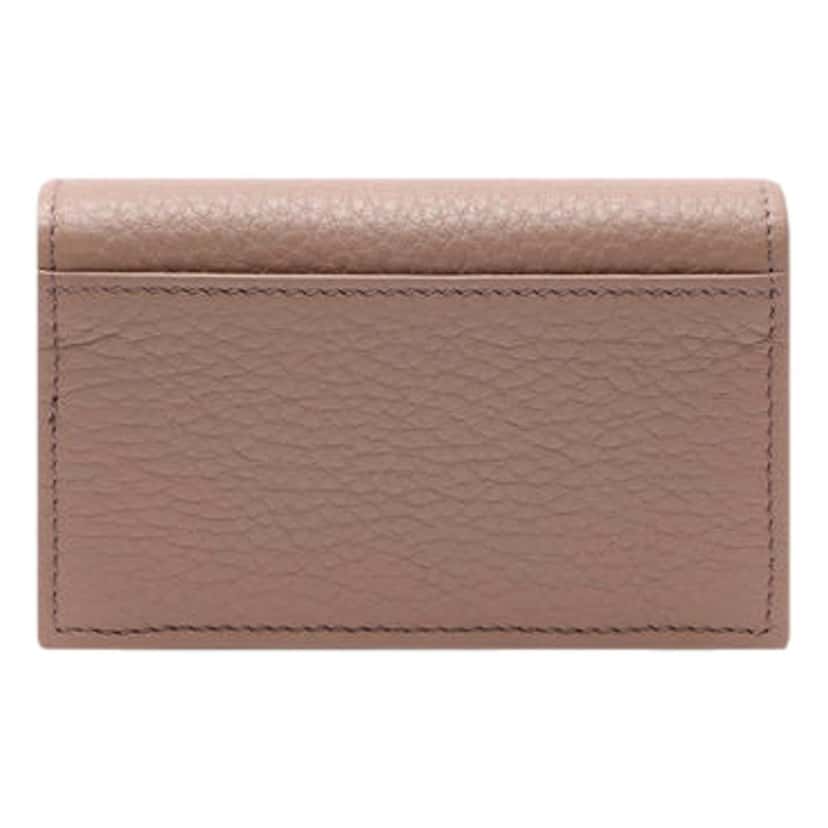 Prada Prada Women's Vitello Grain Cammeo Beige Leather Card Case Wallet Beige Leather Never worn - Inside View