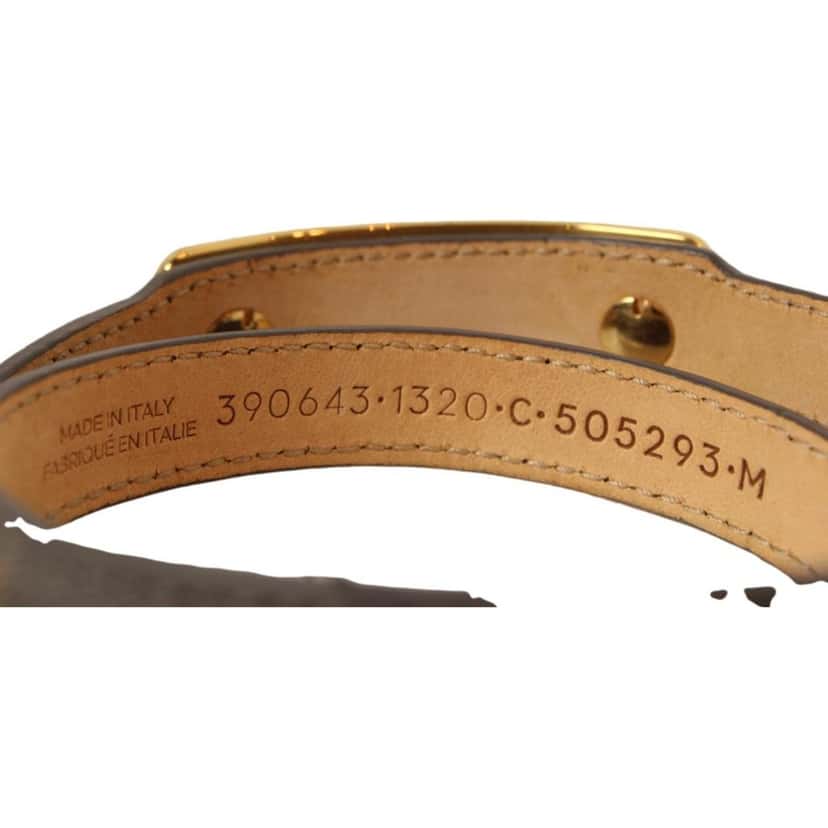 Balenciaga Balenciaga Arena Triple Wrap Bracelet Dark Grey Studded Leather Small Other Leather Never worn - Inside View