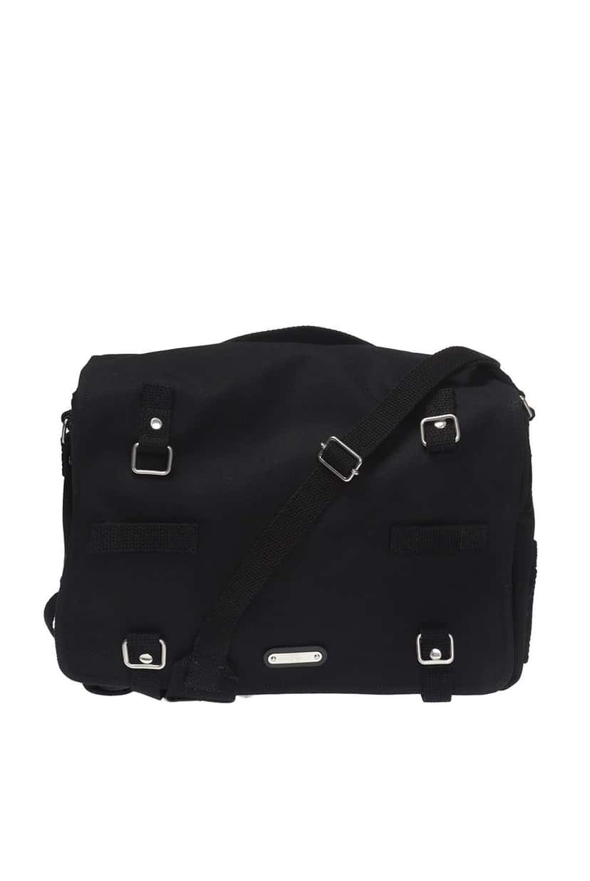 Saint Laurent Saint Laurent Sac Army Black Canvas Messenger Bag Black Canvas Good condition - Front View