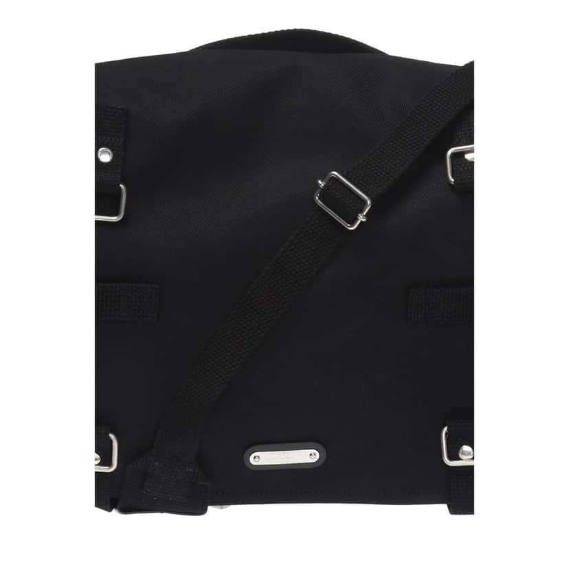 Saint Laurent Saint Laurent Sac Army Black Canvas Messenger Bag Black Canvas Good condition - Model View
