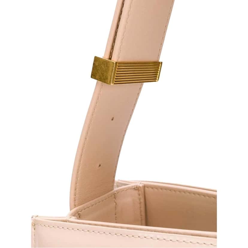 Bottega Veneta Bottega Veneta Marie Nude Blush Smooth Leather Shoulder Bag Beige Leather Never worn - Box View