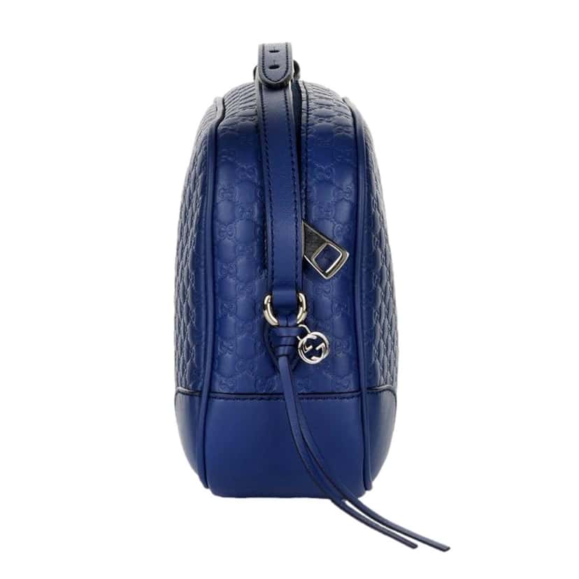 Gucci Gucci Bree Microguccissima Leather Crossbody Bag Caspian Blue Blue Leather Never worn - Inside View