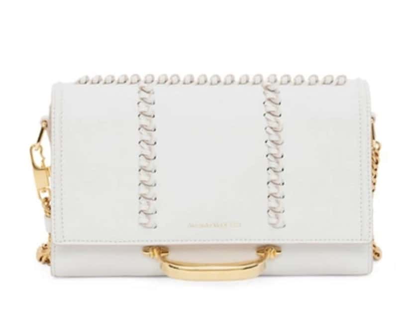 Alexander McQueen Alexander McQueen The Story Whipstitch Leather Shoulder Bag White Leather Good condition - Box View