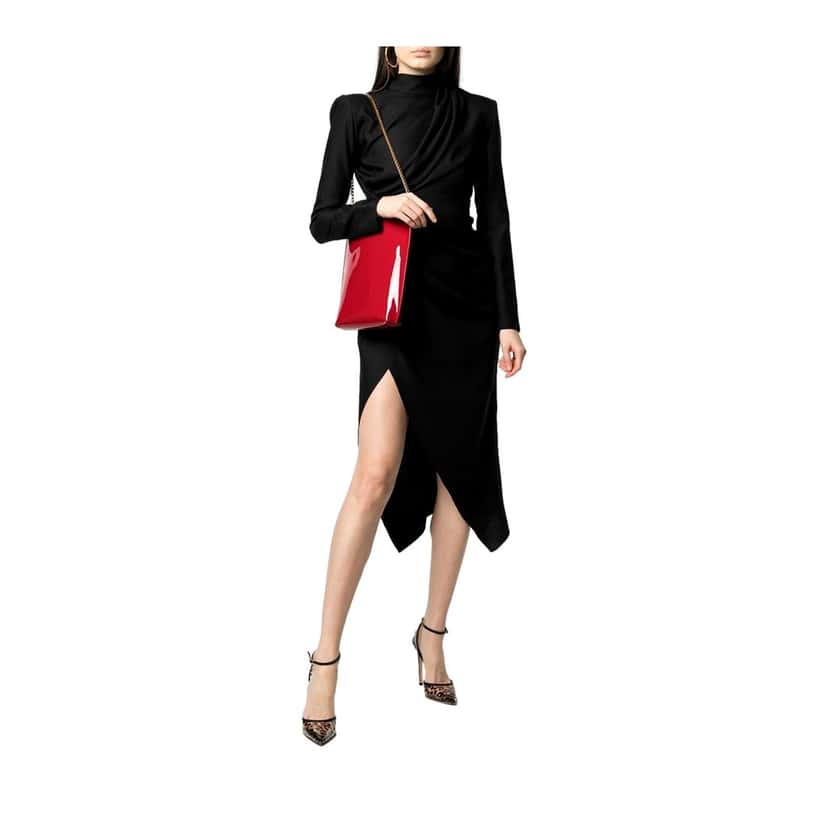 Saint Laurent Saint Laurent Suzanne Red Patent Leather Small Chain Hobo Bag Red Leather Never worn - Back View