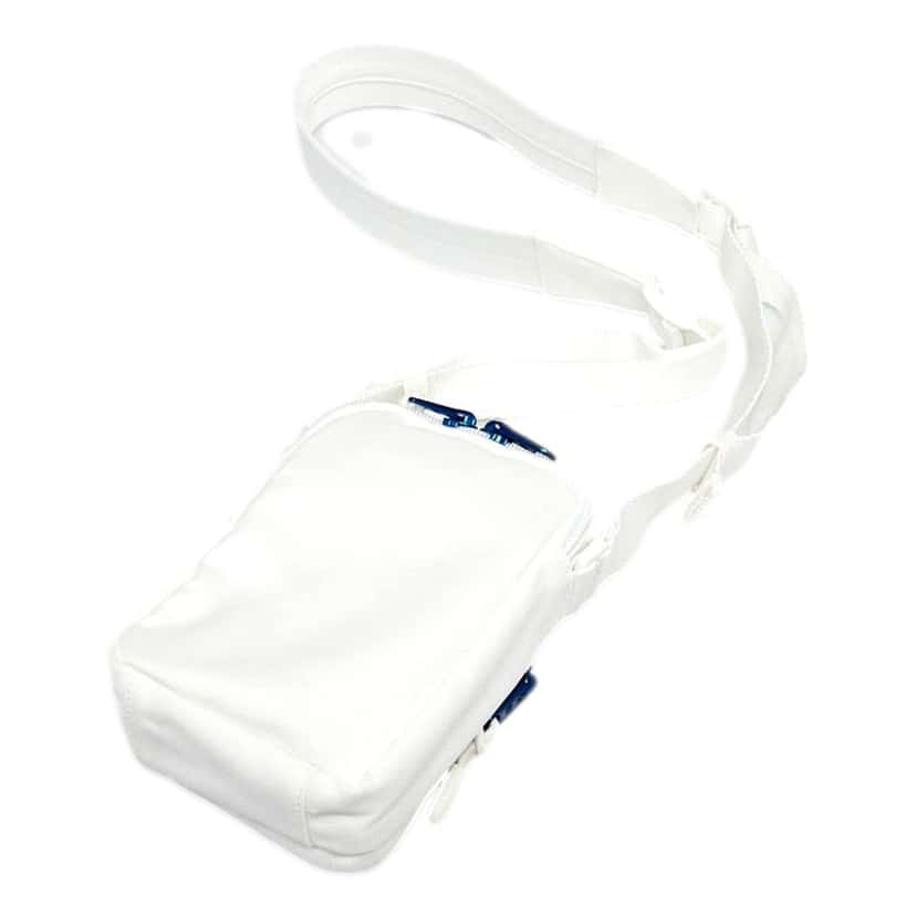 Balenciaga Balenciaga Nasa Logo Phone Holder Crossbody Bag White Recycled Nylon White Leather Never worn - Inside View