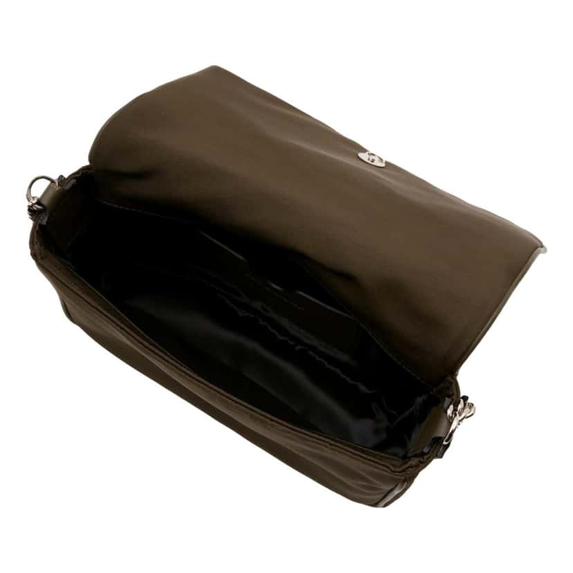 Alexander McQueen Alexander McQueen Army Green Nylon Graffiti Skull Shoulder Bag Green Never worn - Back View